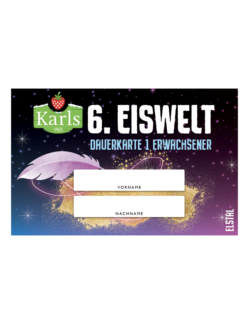 Eiswelt-Ticket Erwachsener ELSTAL Eiswelt-Ticket Erwachsener ELSTAL