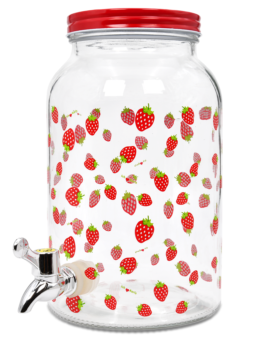 Getränkespender Erdbeerliebe