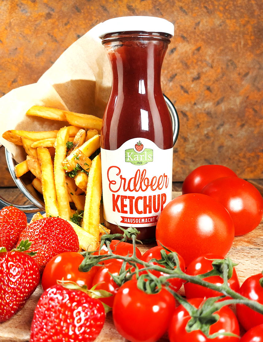 Erdbeer Ketchup hausgemacht